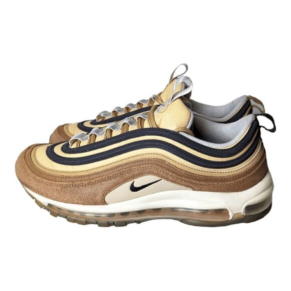 NIKE Air Max 97 'Shipping Box Ale Brown' Sneakers Size 8.5 - Picture 2 of 9